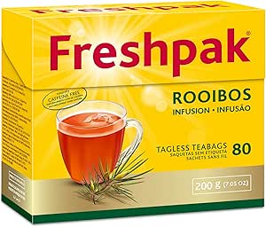 Freshpak pure rooibos 80's teabags