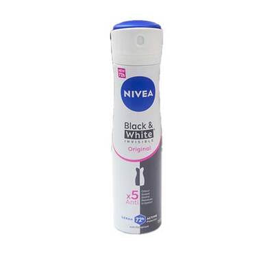 Nivea Invisible Black & White Deo 150m