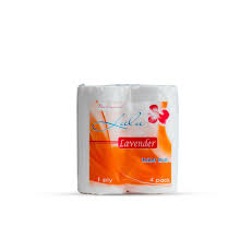 Lulu Lavender toilet paper 4pack 1ply