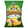 Chompkins cheese onion potato crisp