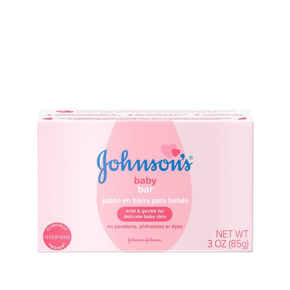 J&J Baby soap pink